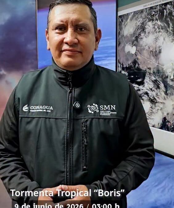 Boris ingresa a tierra en límites de Guerrero y Oaxaca