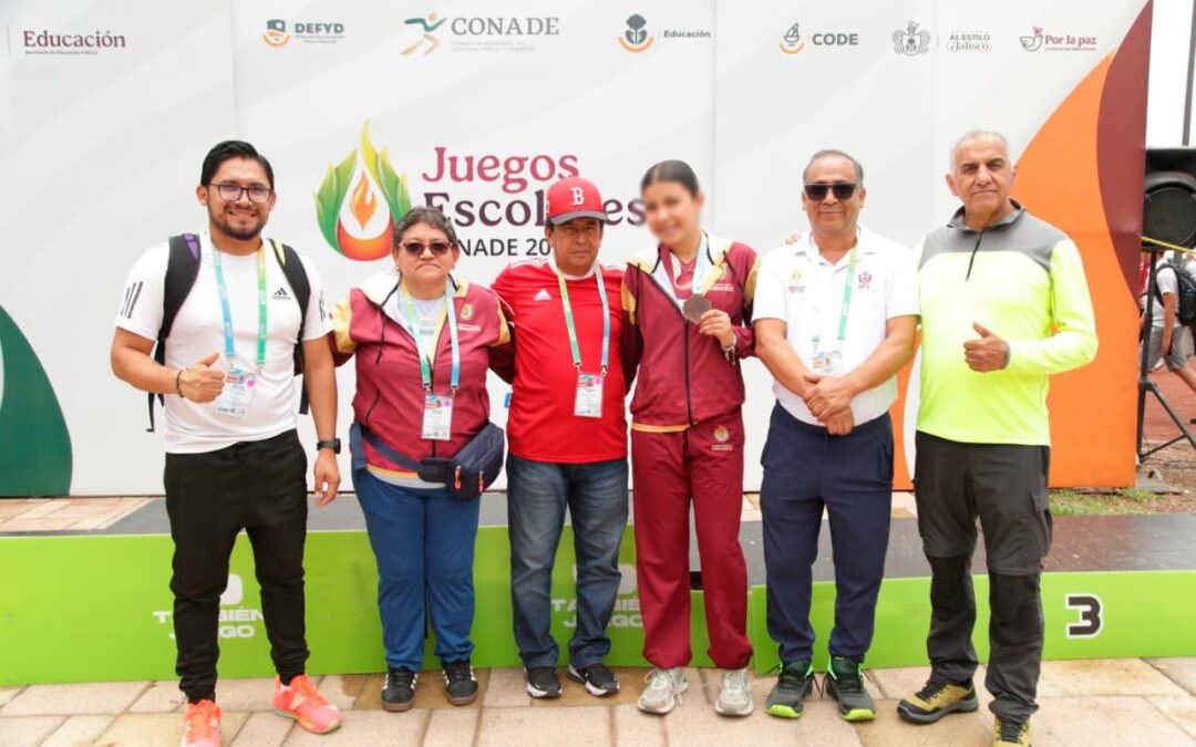 Veracruz obtiene nueve medallas en Juegos Escolares Nacionales