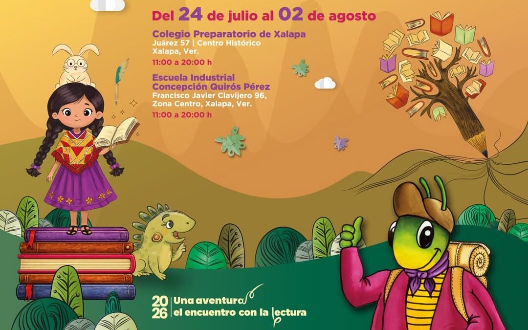 Inicia la 36ª Feria Nacional del Libro Infantil y Juvenil en Xalapa