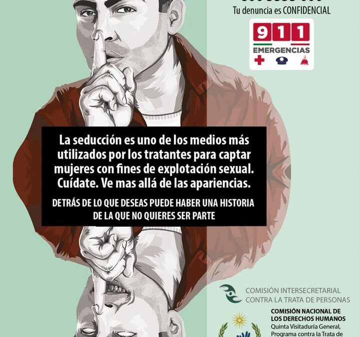 Fiscalía llama a sumarse a campaña contra trata de personas