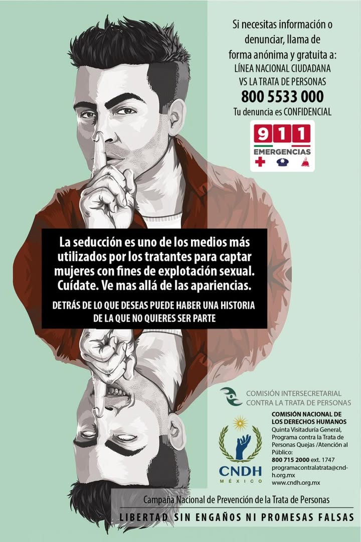 Campaña #AquíEstoy de la Fiscalía de Veracruz contra la trata de personas