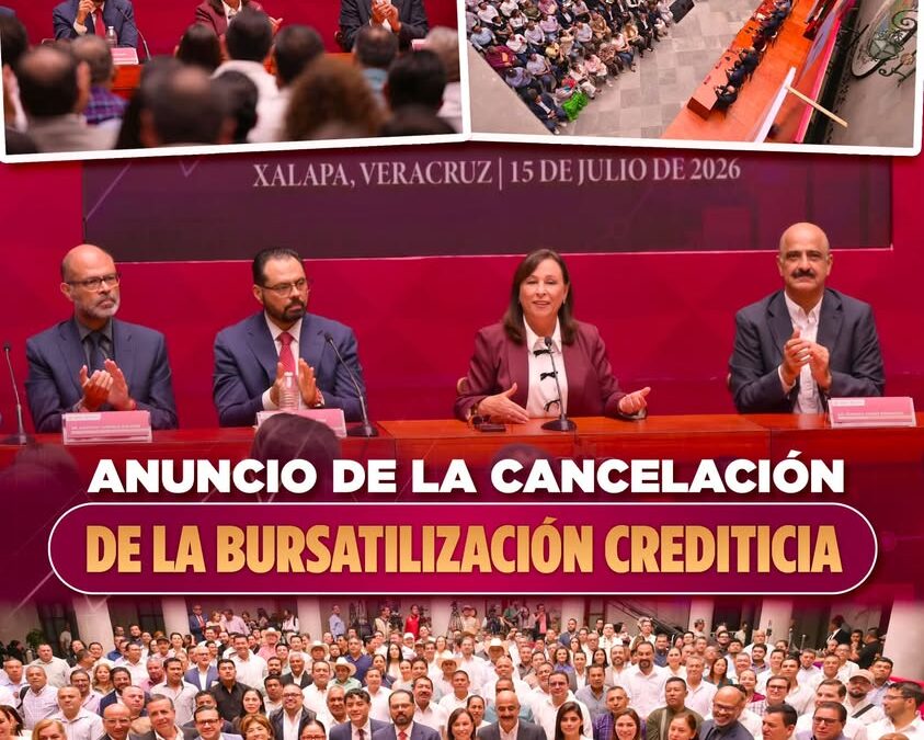 Gobierno de Veracruz cancela deuda de 2008 que afectaba a 199 municipios