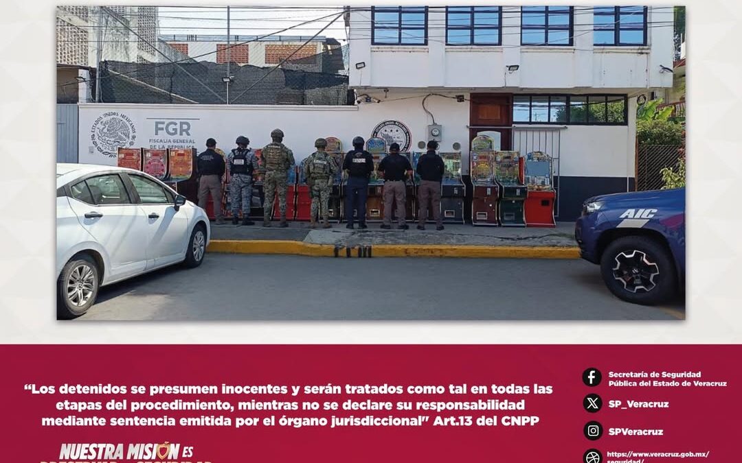 Cateos en ocho municipios de Veracruz dejan siete detenidos