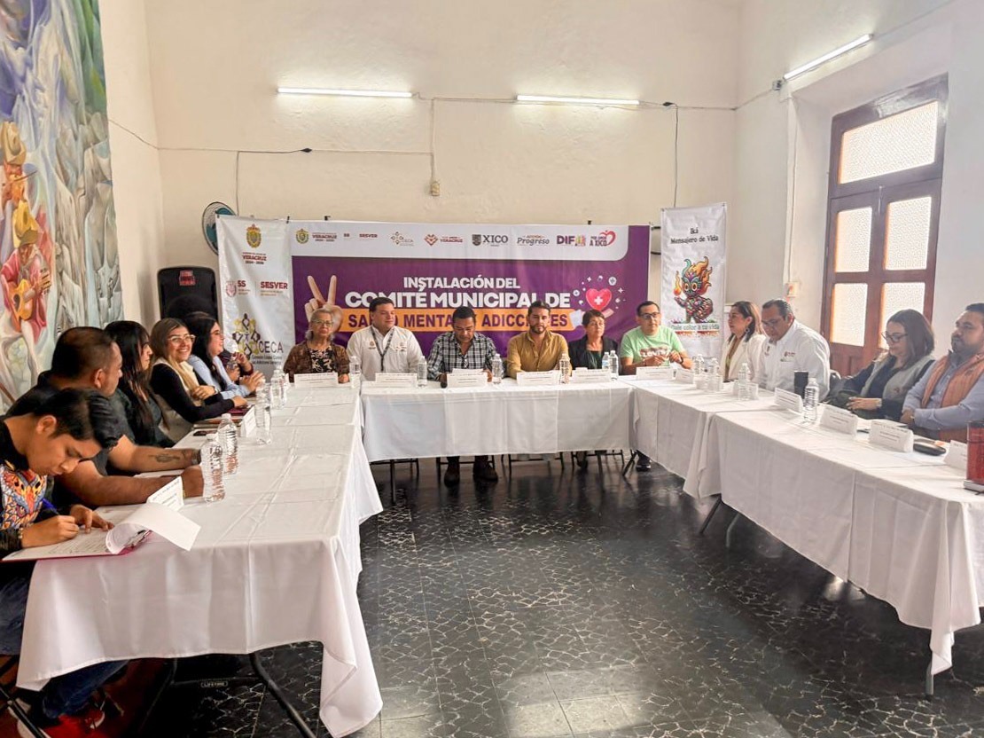 Instalación del Comité Municipal de Salud Mental y Adicciones en Cosamaloapan