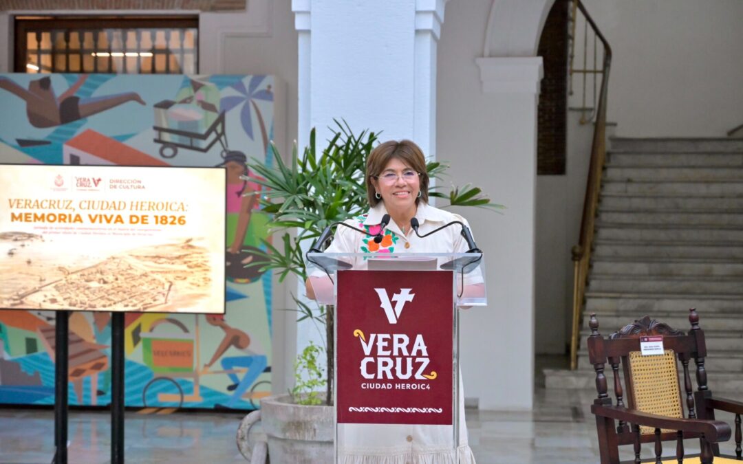 Veracruz conmemora 200 años de su primer título de Ciudad Heroica