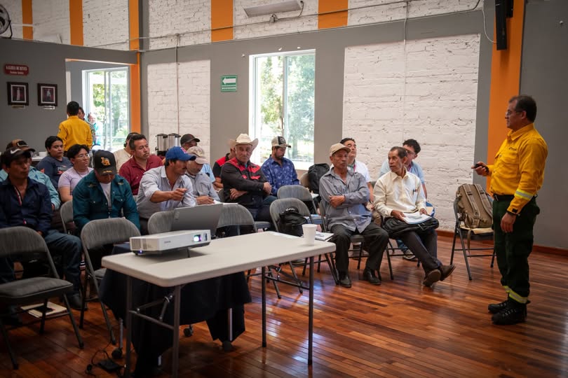 Curso básico para combatientes forestales en Xalapa