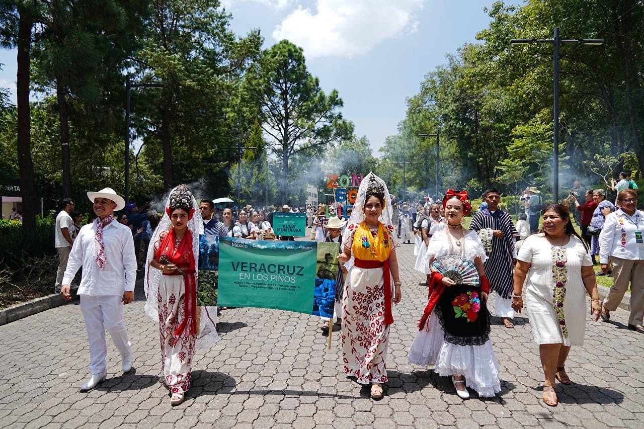 Inicia Veracruz en Los Pinos con cultura, tradición y gastronomía