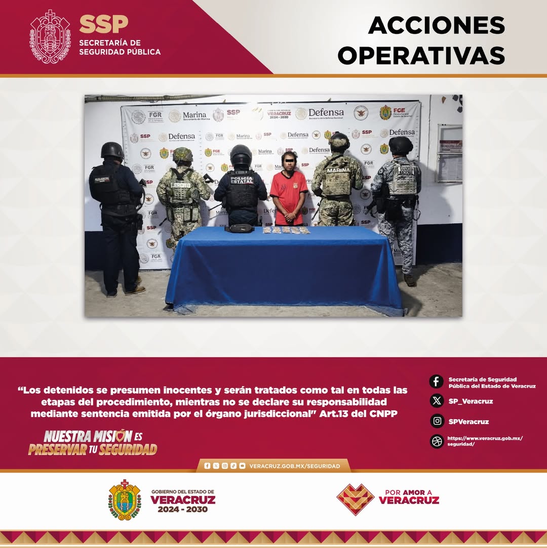 detencion-drogas-veracruz-14-personas Operativo de SSP Veracruz detiene a 14 personas por drogas