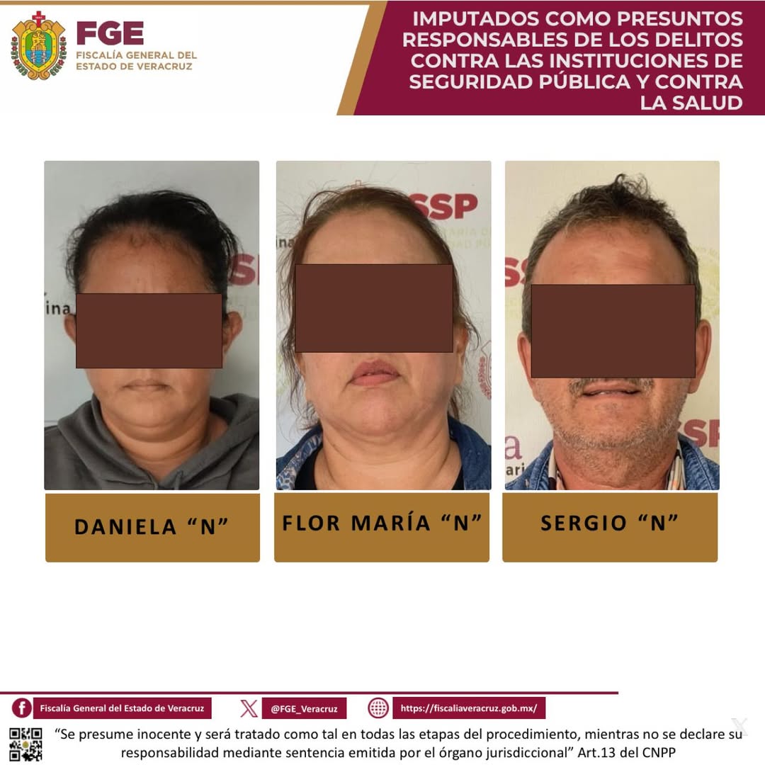 Fiscalía de Veracruz imputa a tres personas por ataque a policías en caminos de Playa Vicente y Juan Rodríguez Clara
