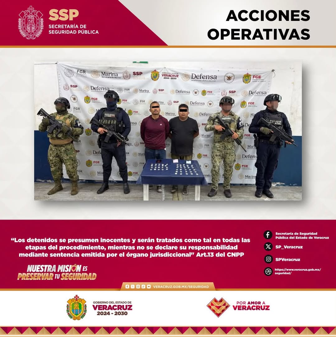 detienen-a-dos-personas-por-portacion-ilegal-de-arma Detenidos por portación ilegal de arma de fuego en Veracruz