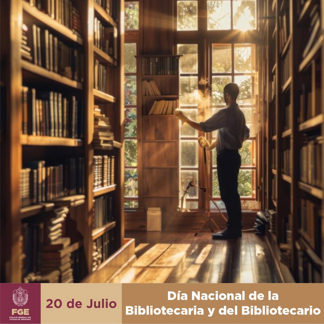 dia-del-bibliotecario-mexico Mensaje de la Fiscalía de Veracruz por el Día del Bibliotecario