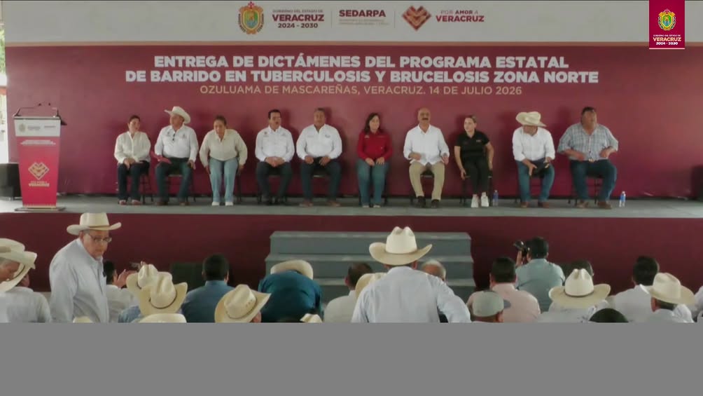 Entregan dictámenes de sanidad ganadera en Ozuluama