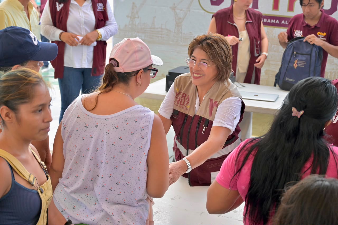 Apoyos alimentarios JEFMUN benefician a miles de familias en Veracruz