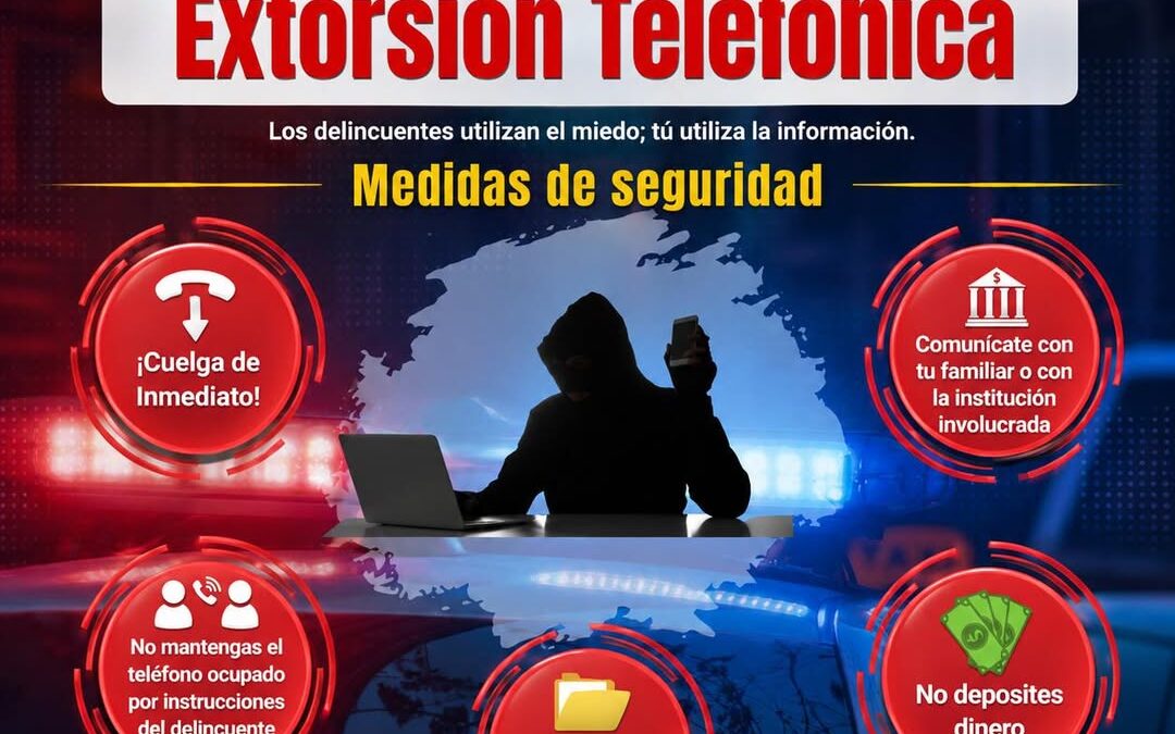 Fiscalía de Veracruz alerta sobre llamadas de extorsión telefónica