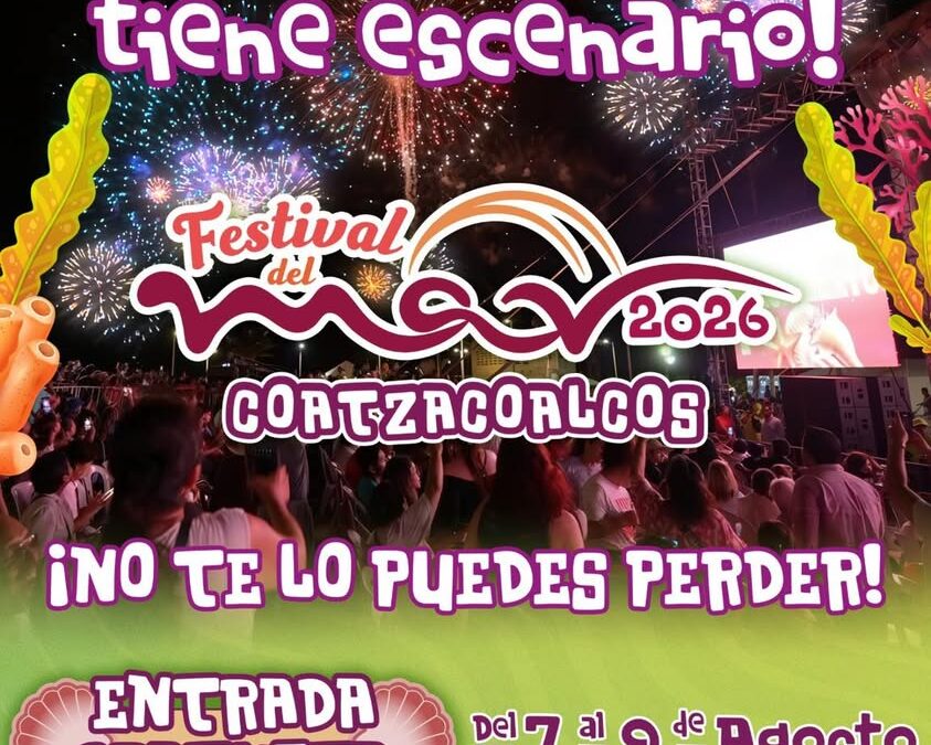 Festival del Mar 2026 en Coatzacoalcos: música y conferencias gratuitas