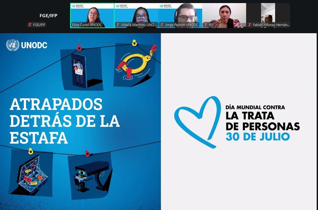 fge-capacitacion-trata-personas-derechos-humanos Fiscalía General de Veracruz realiza curso virtual sobre trata de personas con UNODC