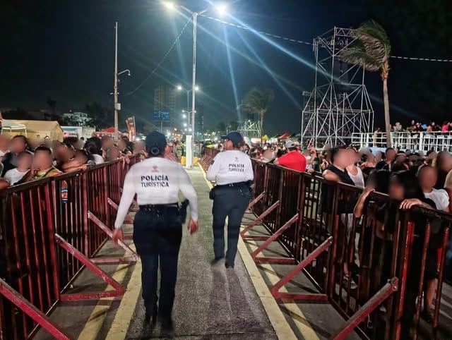 SSP Veracruz refuerza seguridad en Fiestas de Santa Ana 2026