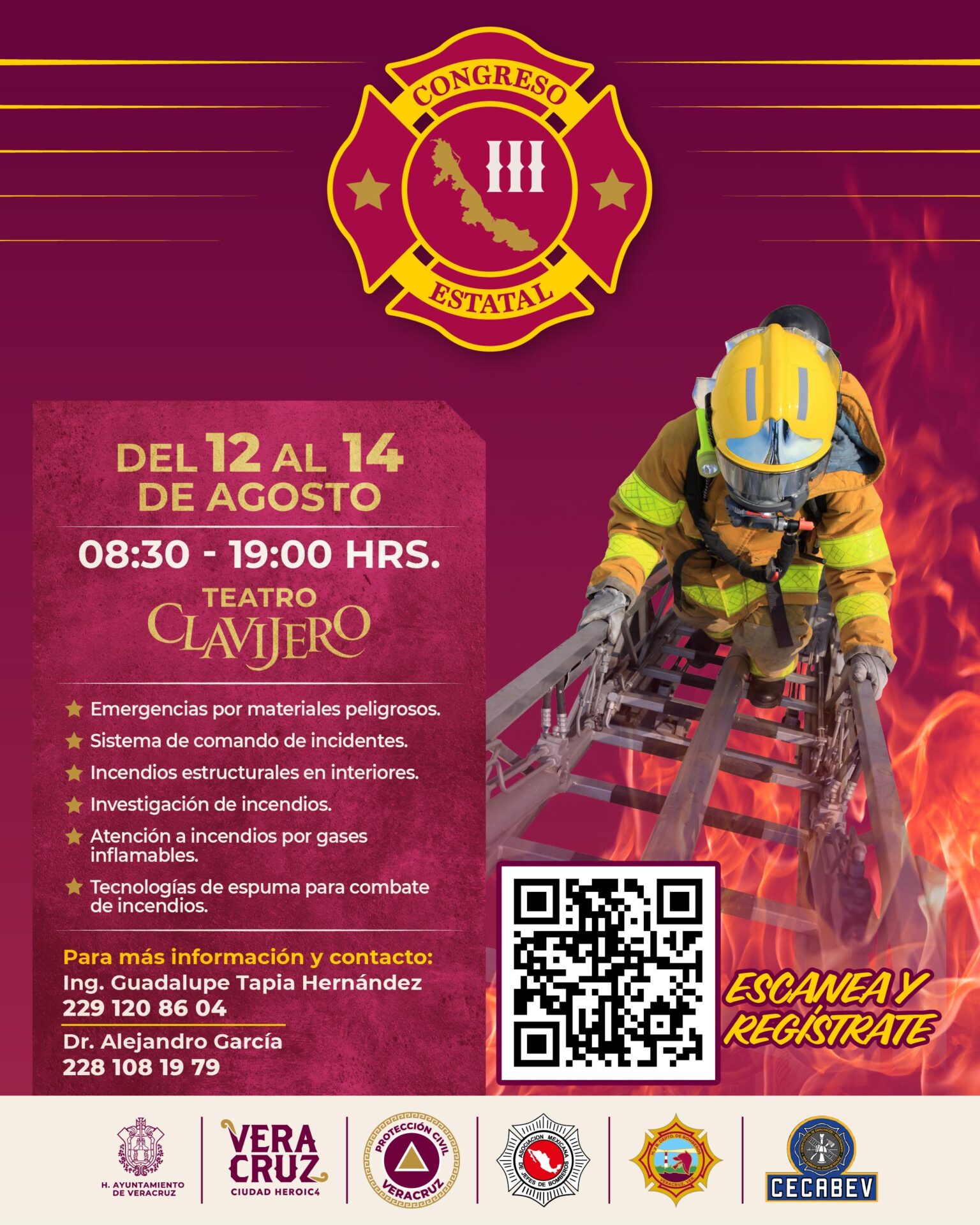 iii-congreso-estatal-de-bomberos-veracruz-2026 III Congreso Estatal de Bomberos Veracruz 2026 en la ciudad de Veracruz