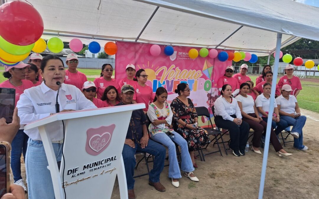 Álamo inaugura los Cursos de Verano DIFvertido 2026