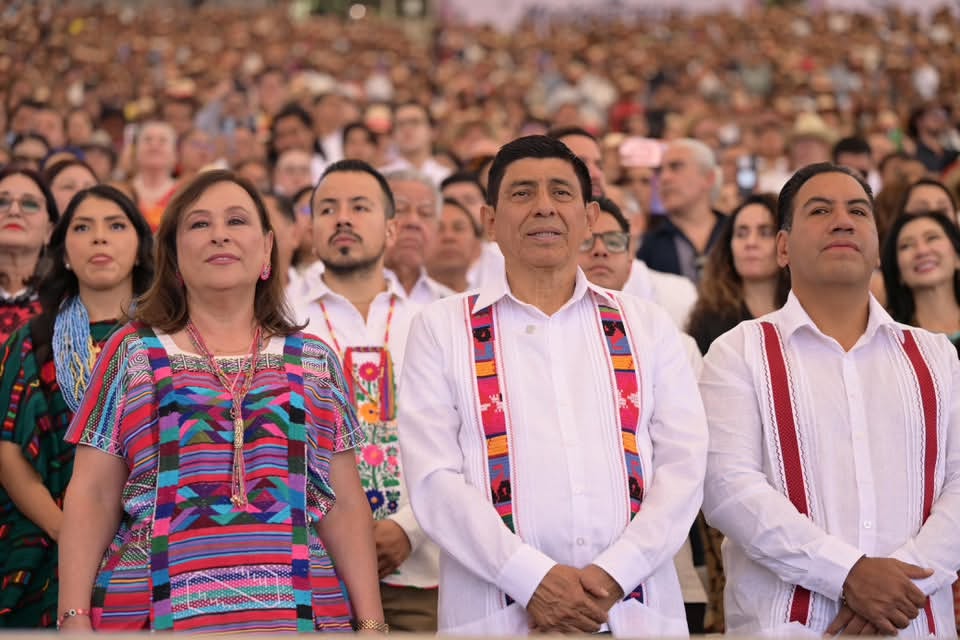 Rocío Nahle refrenda hermandad entre Veracruz y Oaxaca
