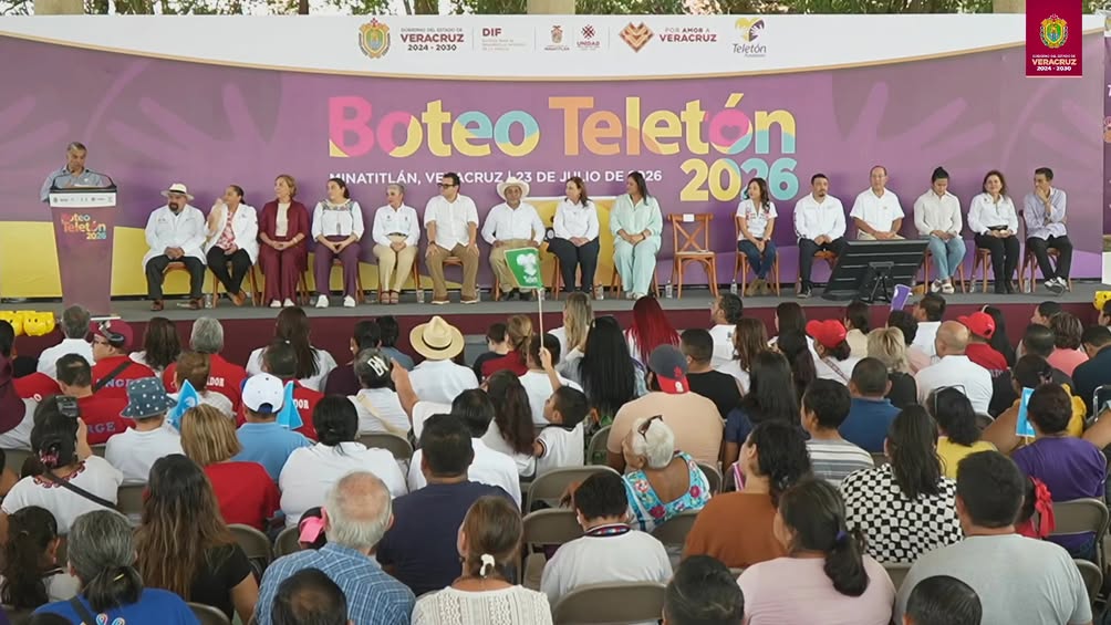 Arranca en Minatitlán el Boteo Teletón 2026