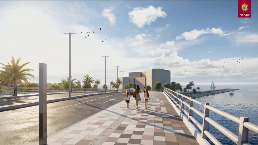 Inician obras del Puente del Sotavento en Veracruz