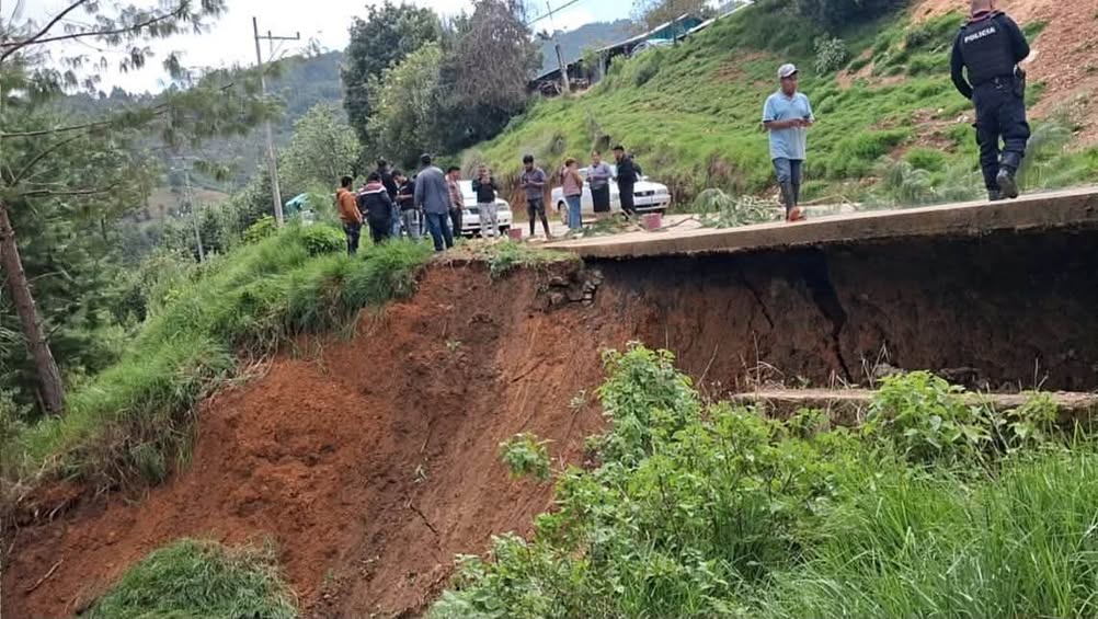 Lluvias en Veracruz dejan inundaciones, derrumbes y una víctima mortal