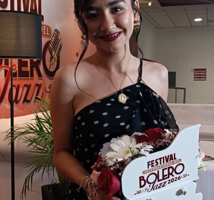 Estudiante del CECyTEV actuará en Festival Mundial del Bolero