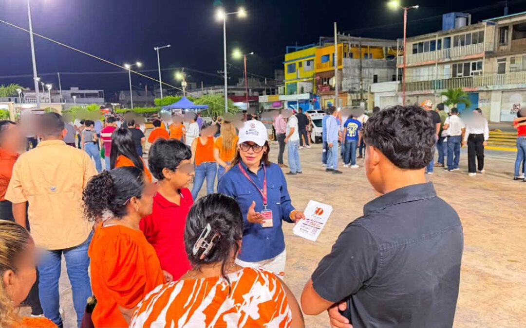 Jornada Naranja en Agua Dulce para prevenir la violencia