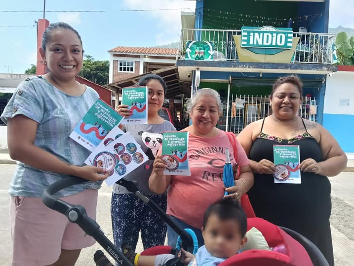Jornadas de desazolve y limpieza preventiva en comunidades de Veracruz