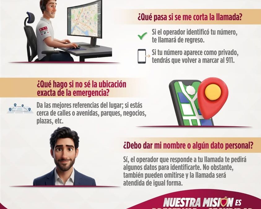 Operador del 911 puede devolver llamada si se corta