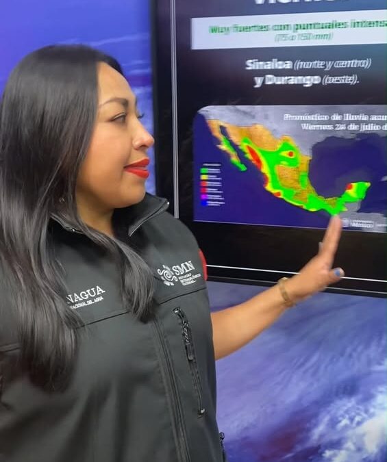 Lluvias este fin de semana en varias regiones de México, prevé SMN