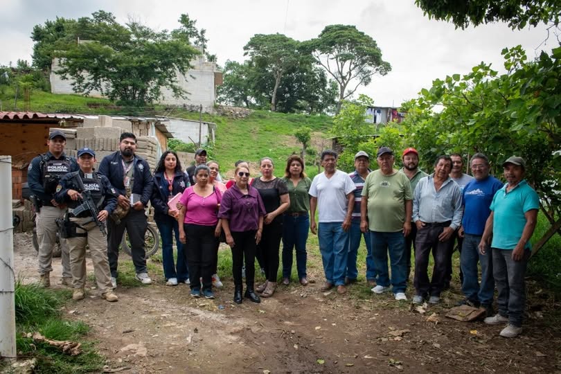 Marcha exploratoria en colonia El Moral busca prevenir delitos