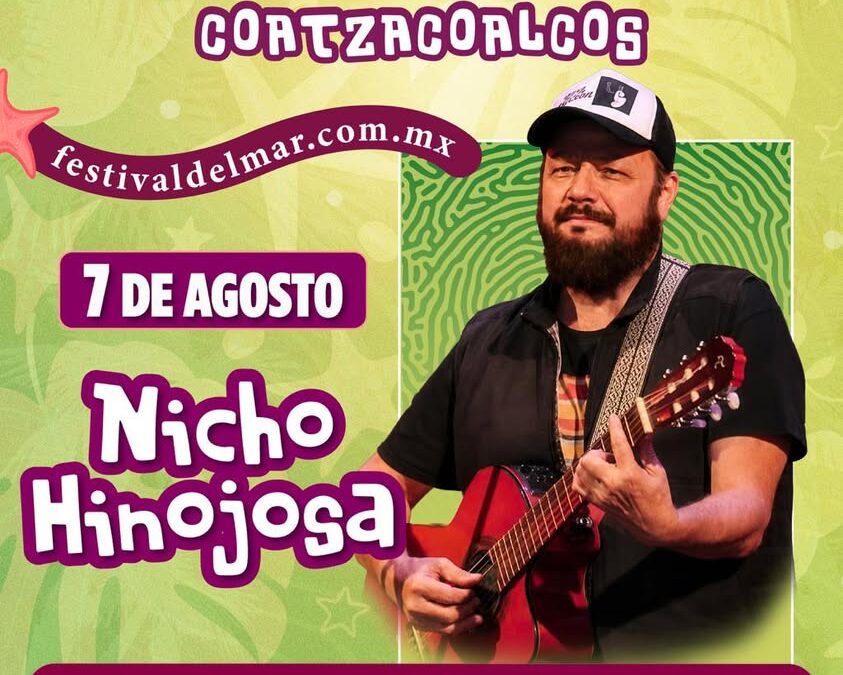 Nicho Hinojosa llevará su trova al Festival del Mar 2026