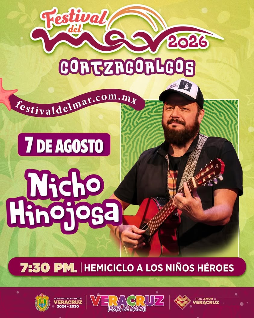 Nicho Hinojosa en el Festival del Mar 2026