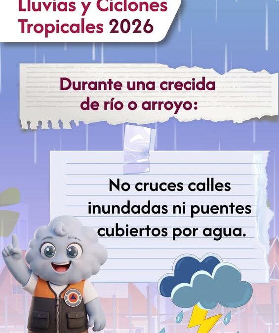 Peligro de cruzar corrientes crecidas, advierte PC Veracruz