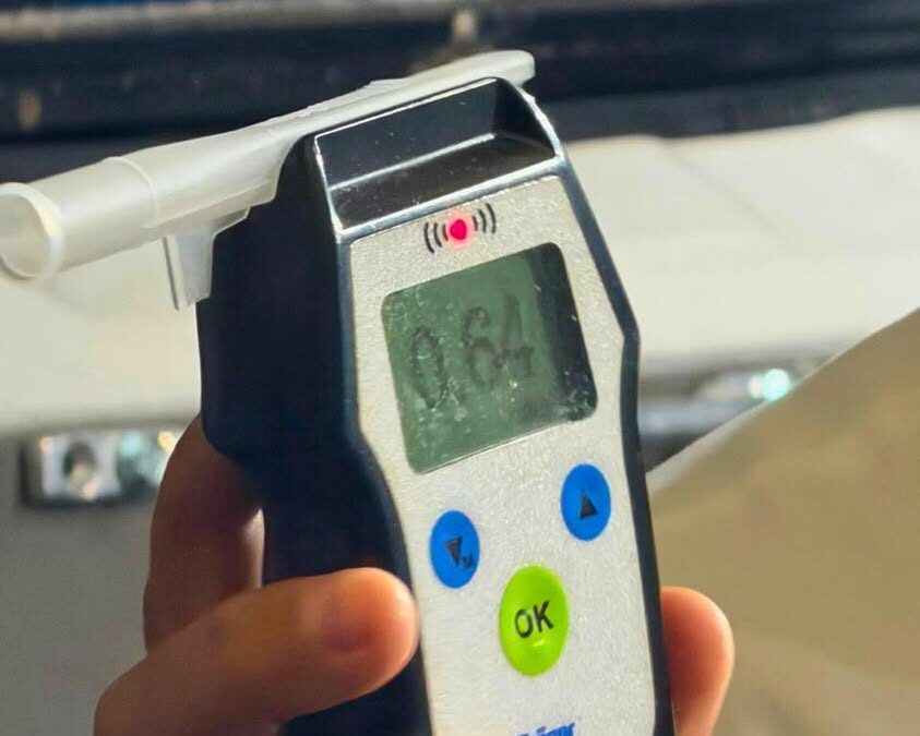 Operativo Alcoholímetro en tres municipios de Veracruz