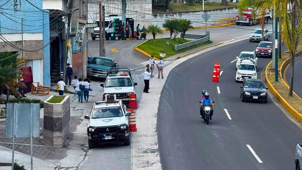Multan a 73 conductores por exceso de velocidad en Xalapa-Coatepec