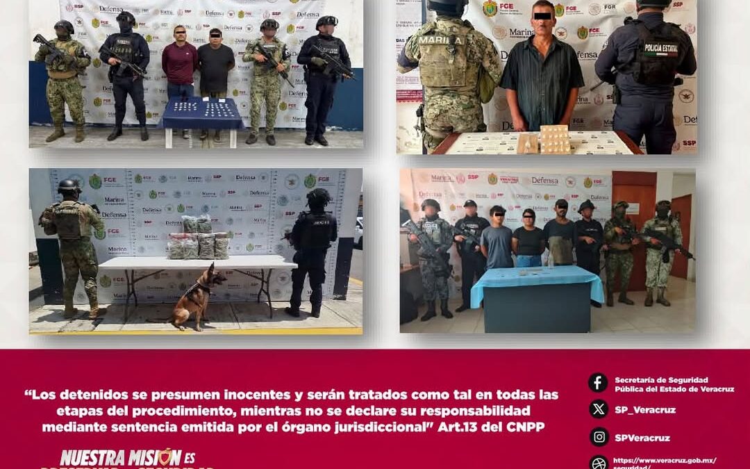 Aseguran 54 kilos de drogas y 30 mil litros de hidrocarburo