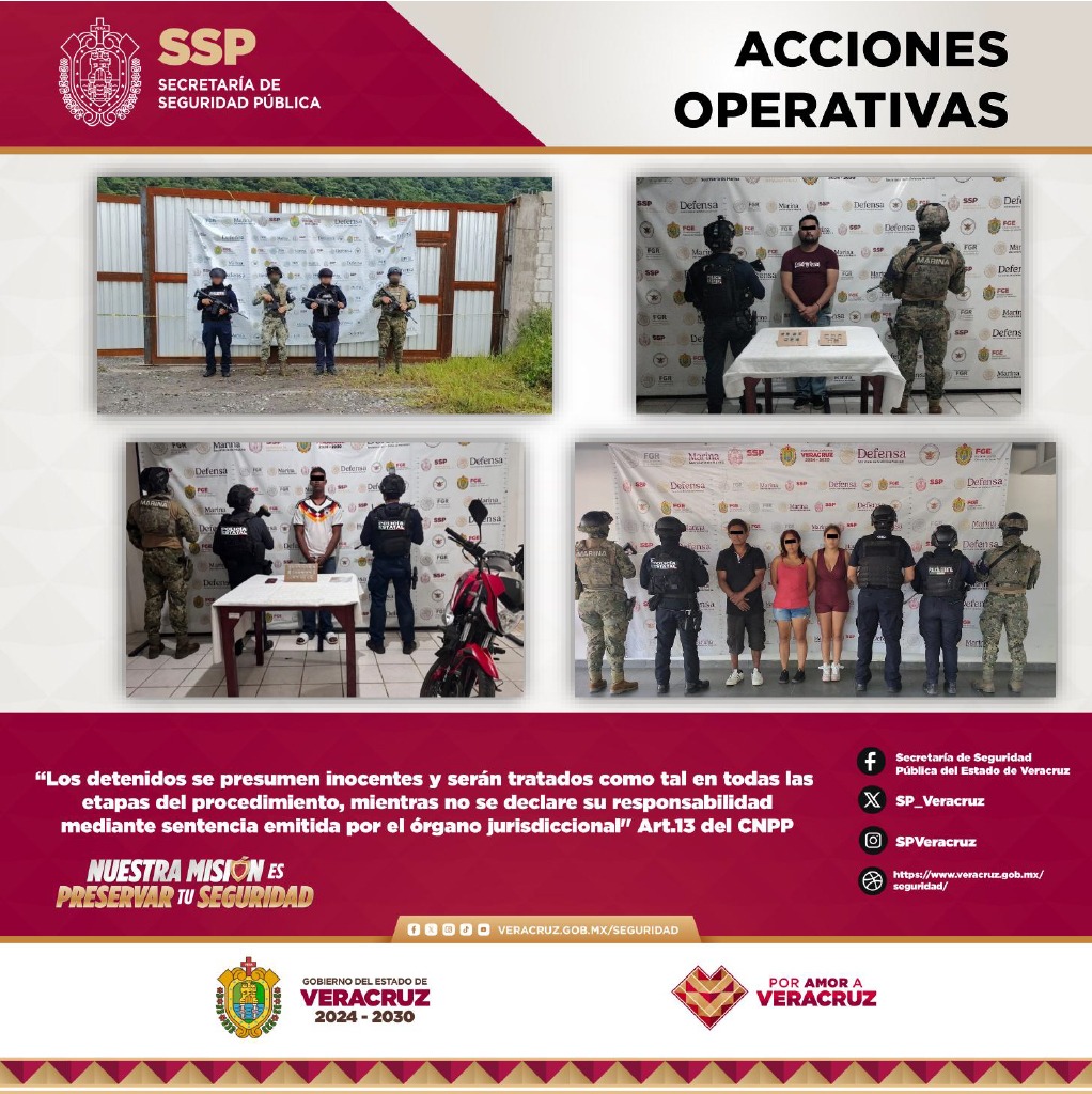 operativos-seguridad-veracruz-julio-2026 Elementos de seguridad en operativo de revisión vehicular en Veracruz
