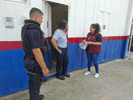 SSP Veracruz lleva prevención a empresas en Ciudad Industrial Bruno Pagliai