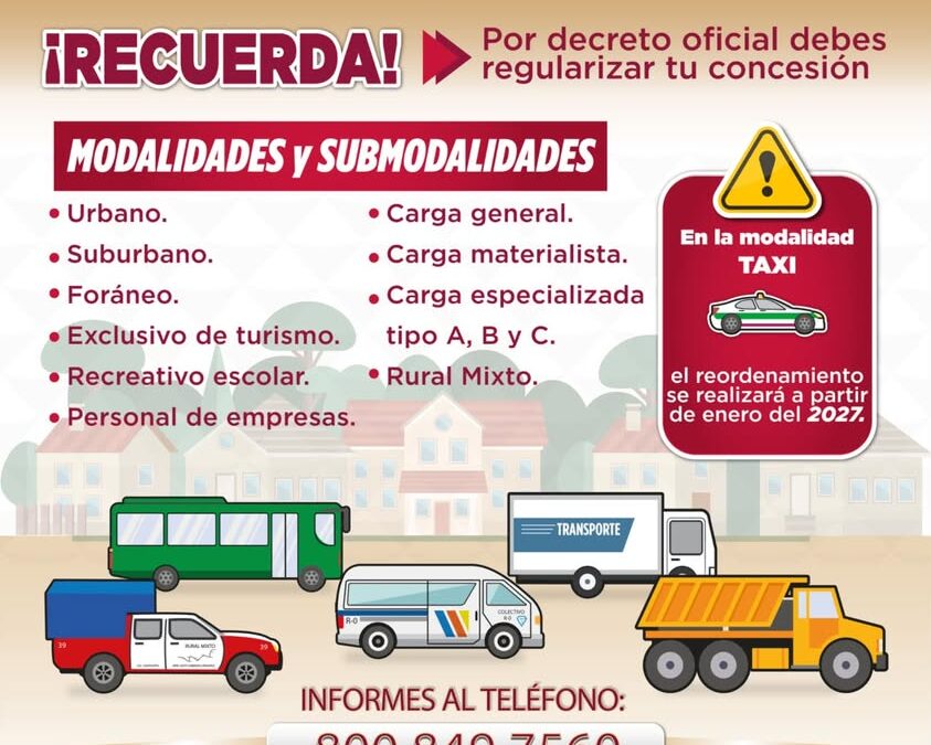 SSP Veracruz llama a regularizar transporte público