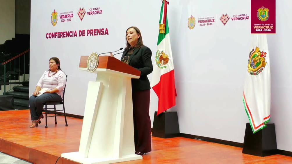 Protección Civil Veracruz ofrece conferencia de prensa en vivo