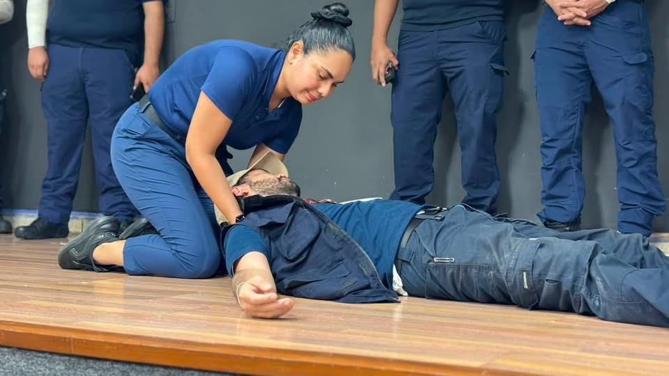 Protección Civil capacita a personal de Aduana Veracruz en primeros auxilios