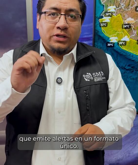 SMN explica el Protocolo de Alerta Común para emergencias