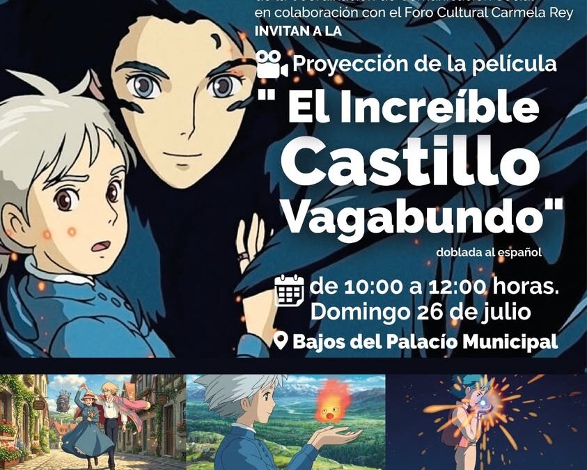 El increíble castillo vagabundo se proyectará en Xalapa este domingo