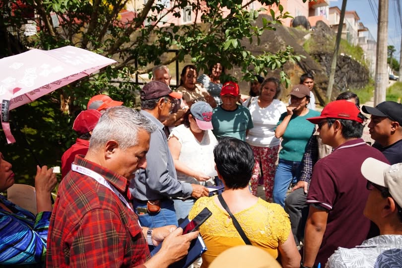 Alcaldesa de Xalapa recorre Unidad Habitacional Nuevo Xalapa