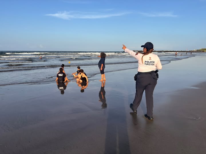 SSP Veracruz mantiene recorridos preventivos en playas
