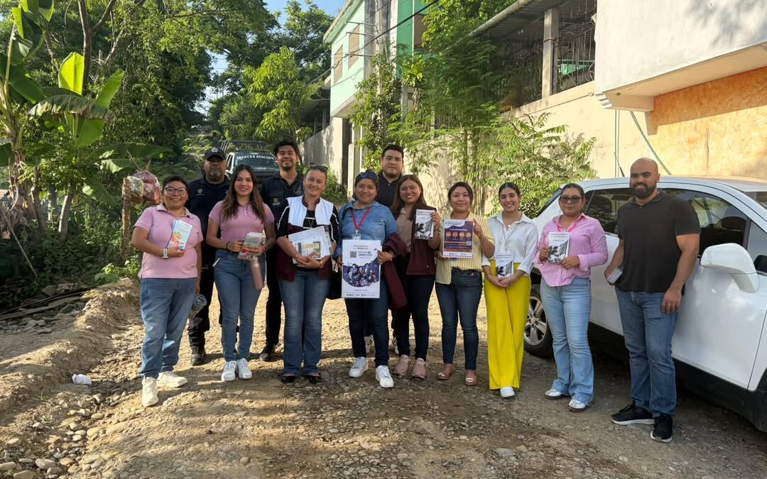 Conforman nueva Red de Atención Vecinal en colonia Prensa Nacional de Poza Rica