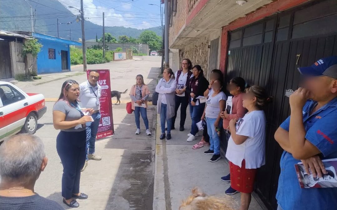 Capacitan a Red Vecinal en Río Blanco para fortalecer seguridad